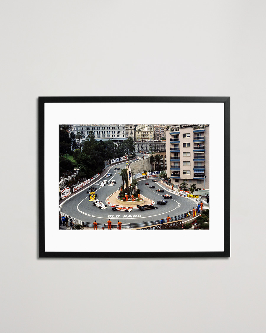 Mies | Taulut | Sonic Editions | Framed 1977 Monaco GP 
