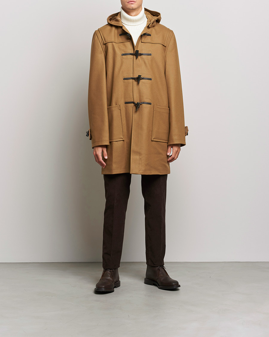 Mies | Best of British | Gloverall | Cashmere Blend Duffle Coat Camel