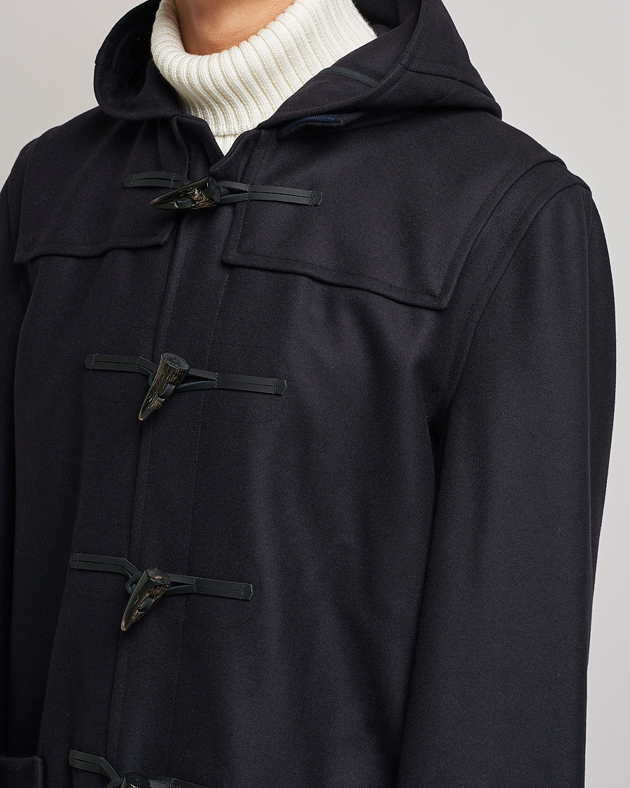 Mies | Takit | Gloverall | Cashmere Blend Duffle Coat Navy