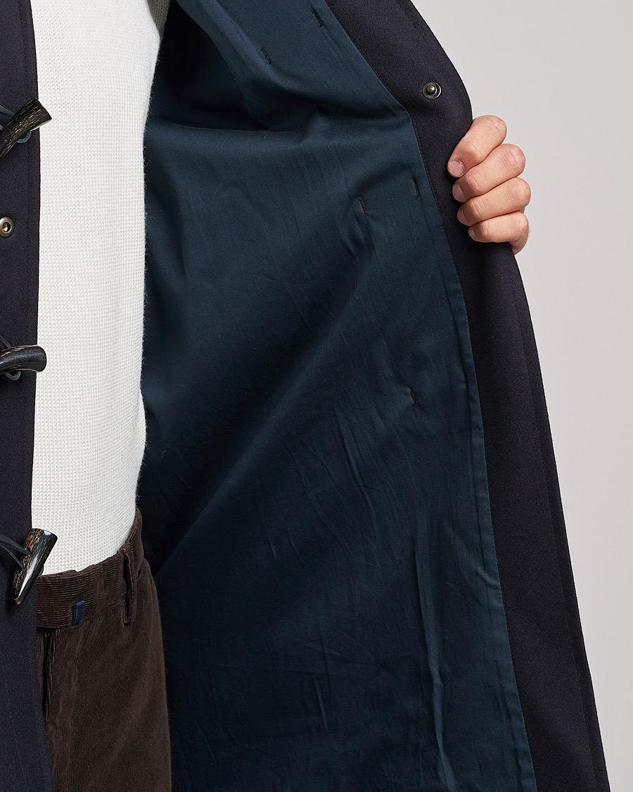 Mies | Takit | Gloverall | Cashmere Blend Duffle Coat Navy