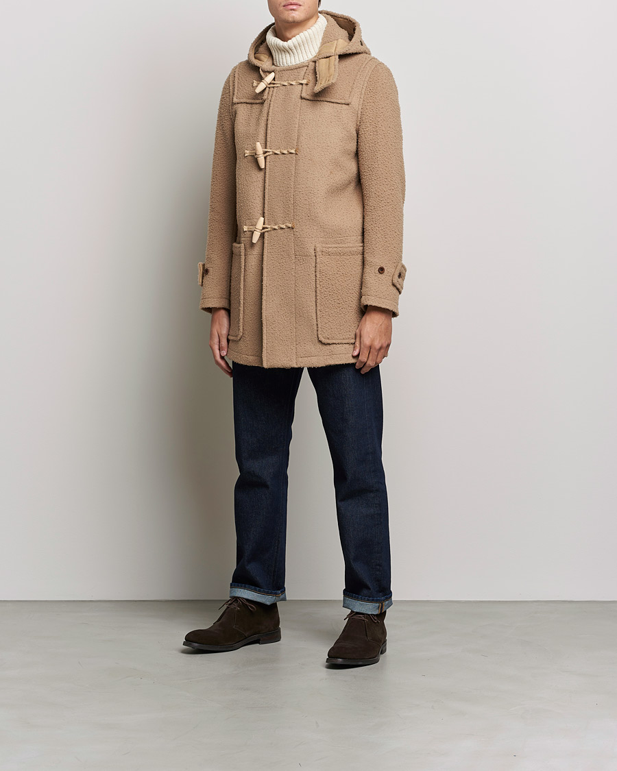 Mies | Vain Care of Carlilta | Gloverall | Monty Casentino Wool Duffle Coat Camel