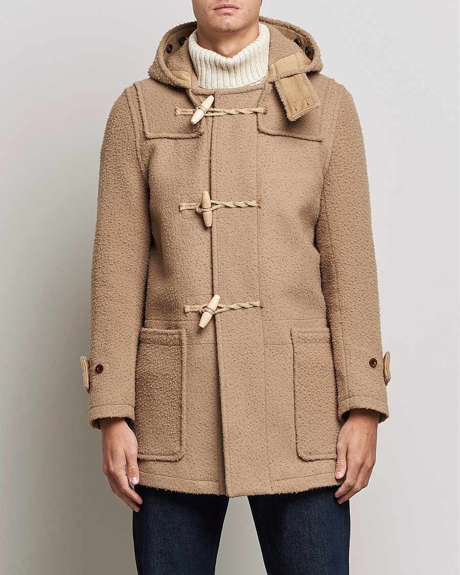 Mies | Gloverall | Gloverall | Monty Casentino Wool Duffle Coat Camel
