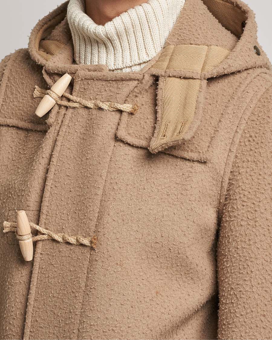 Mies | Takit | Gloverall | Monty Casentino Wool Duffle Coat Camel