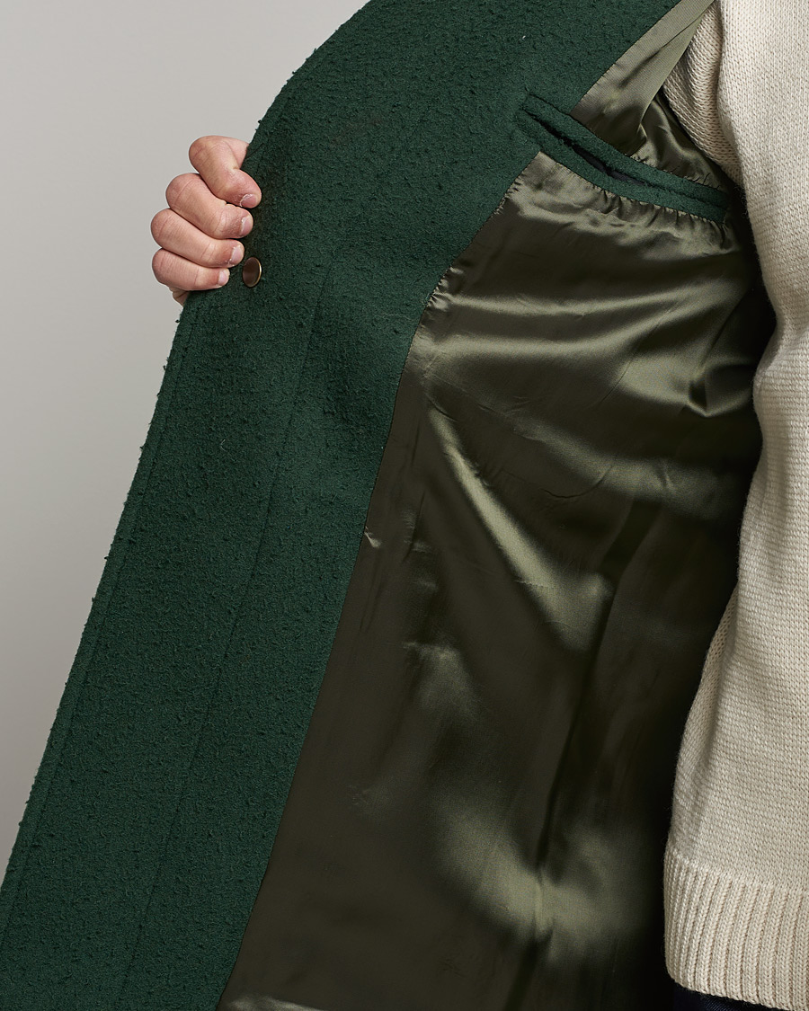 Mies | Takit | Gloverall | Monty Casentino Wool Duffle Coat Moss