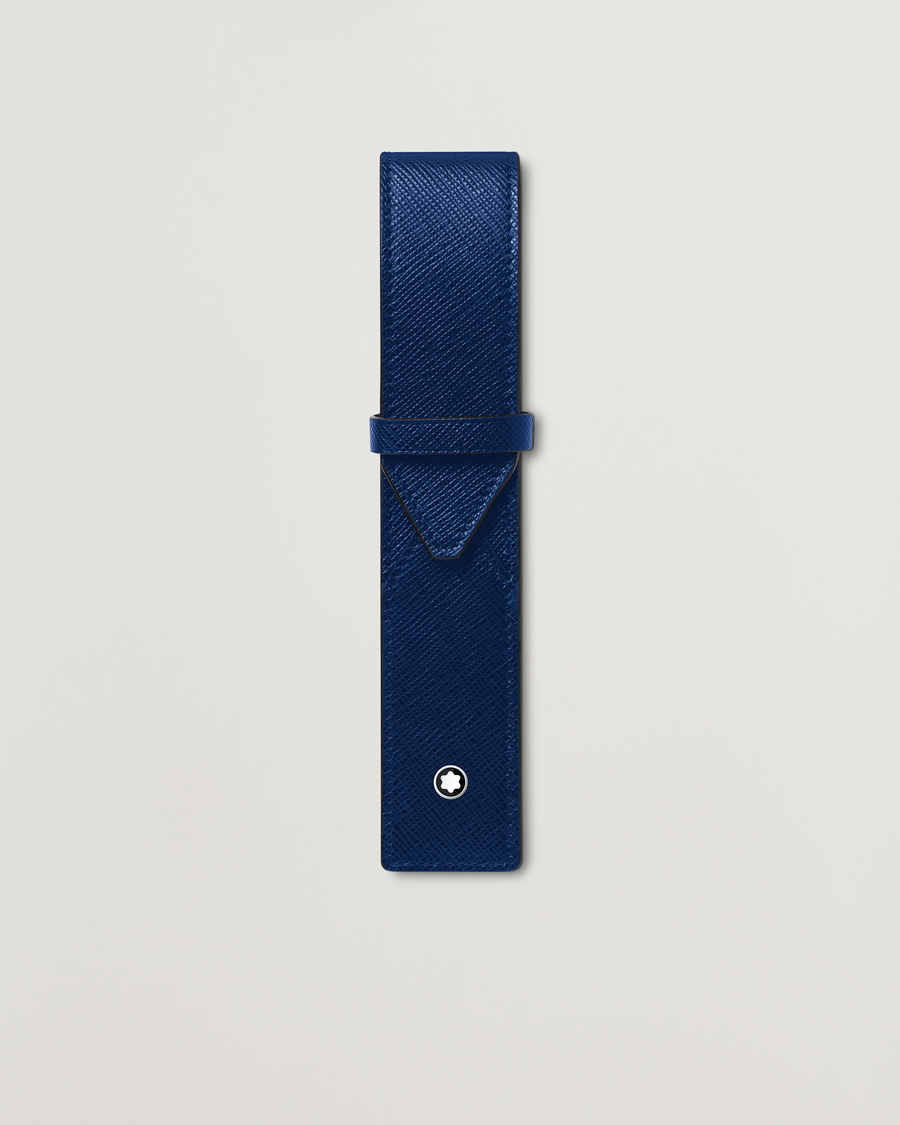 Mies | Montblanc Sartorial 1-Pen Pouch Blue | Montblanc | Sartorial 1-Pen Pouch Blue