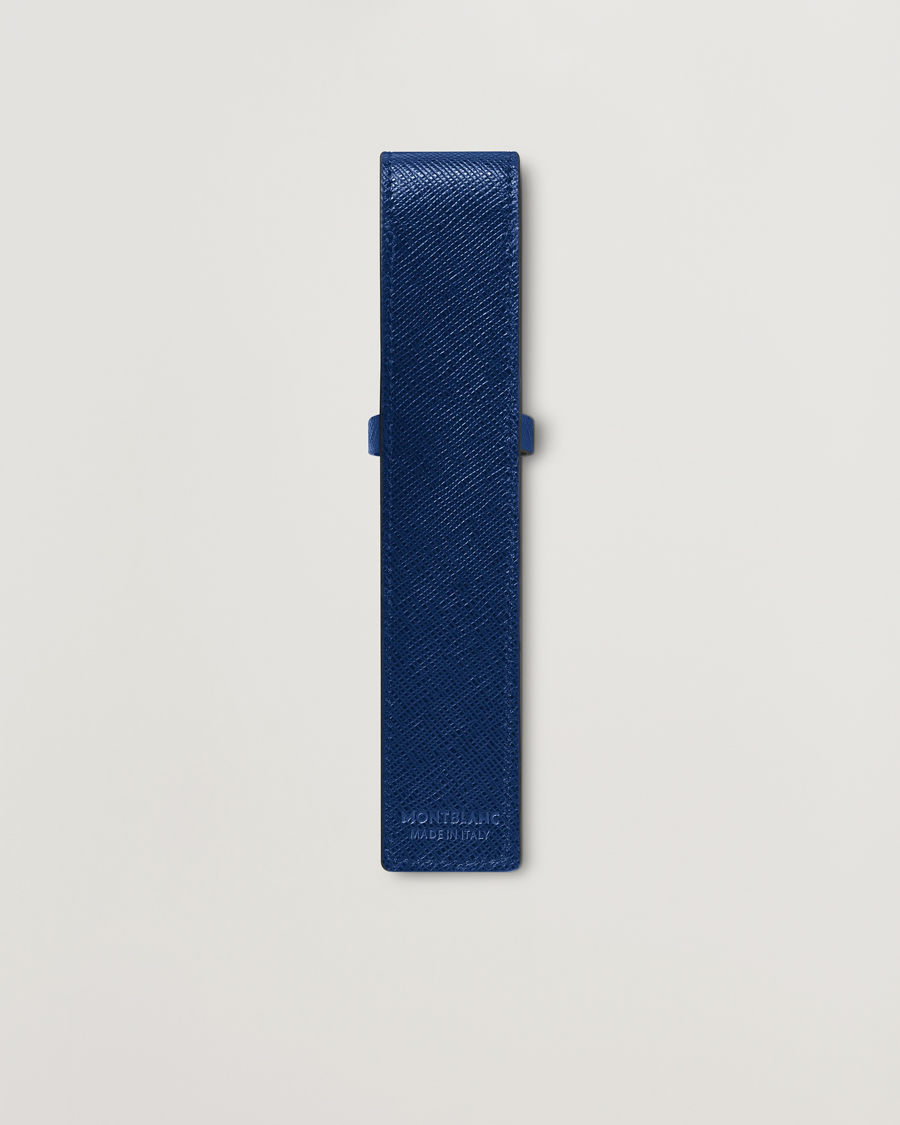 Mies | Montblanc Sartorial 1-Pen Pouch Blue | Montblanc | Sartorial 1-Pen Pouch Blue