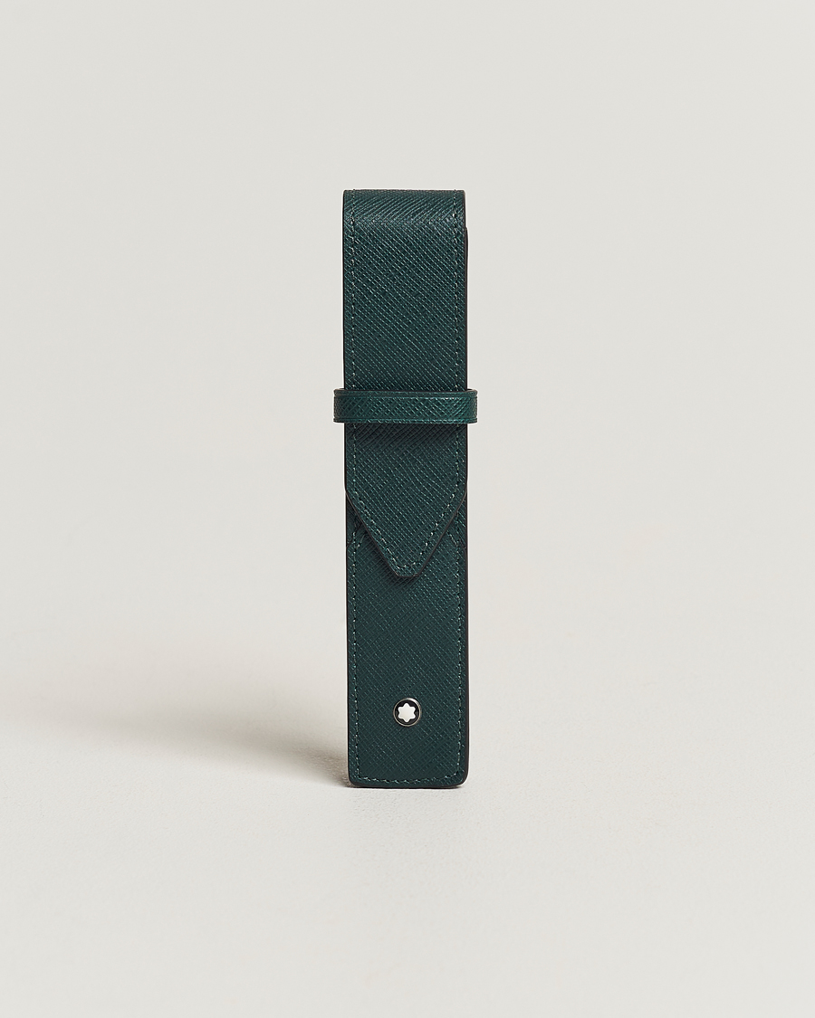 Mies | Kynät | Montblanc | Sartorial 1-Pen Pouch British Green