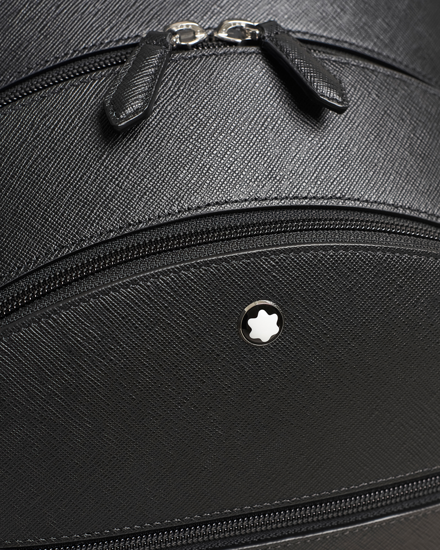 Mies | Montblanc Sartorial Medium Backpack 3 Compartments Black | Montblanc | Sartorial Medium Backpack 3 Compartments Black