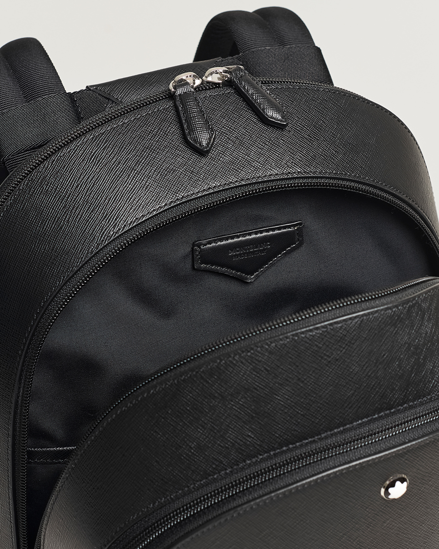 Mies | Montblanc Sartorial Medium Backpack 3 Compartments Black | Montblanc | Sartorial Medium Backpack 3 Compartments Black
