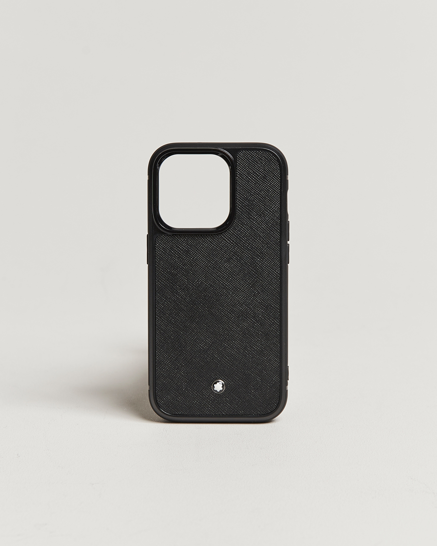 Mies | Montblanc Sartorial Hard Phone Case iPhone 14 Pro Black | Montblanc | Sartorial Hard Phone Case iPhone 14 Pro Black