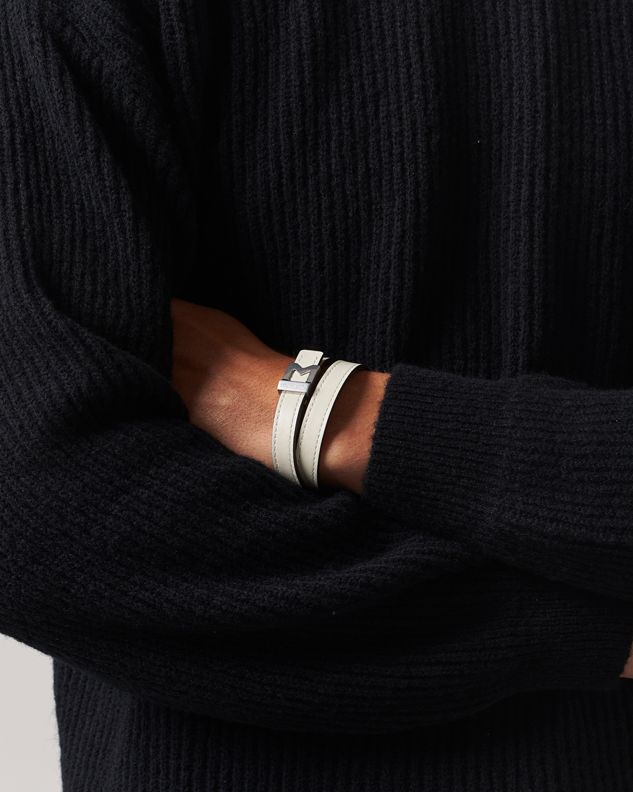Mies | Montblanc Bracelet Steel M Logo Ivory | Montblanc | Bracelet Steel M Logo Ivory