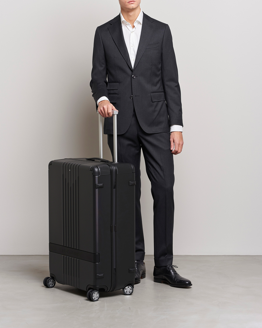 Mies | Laukut | Montblanc | Trolley Medium/Large 4 Wheels Black