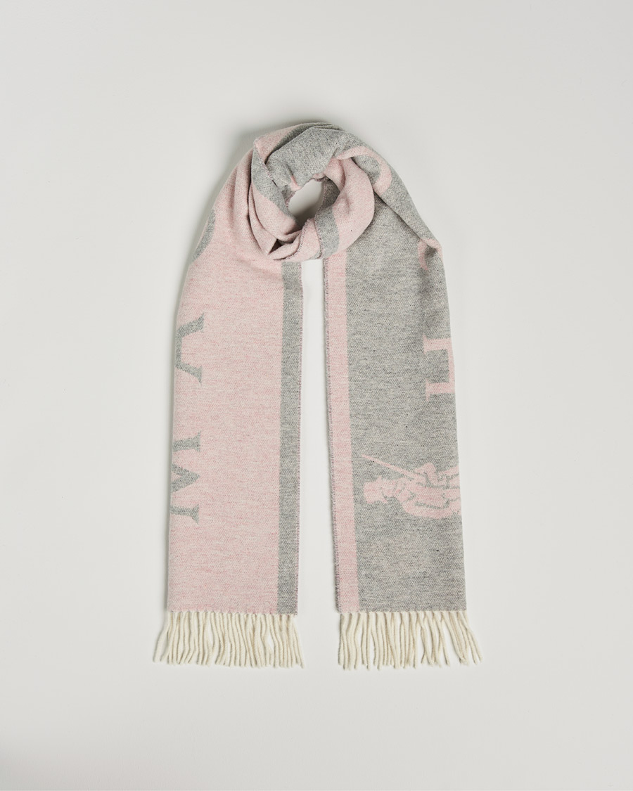 Miehet |  | Mackintosh | Edinburg Wool Scarf Pink