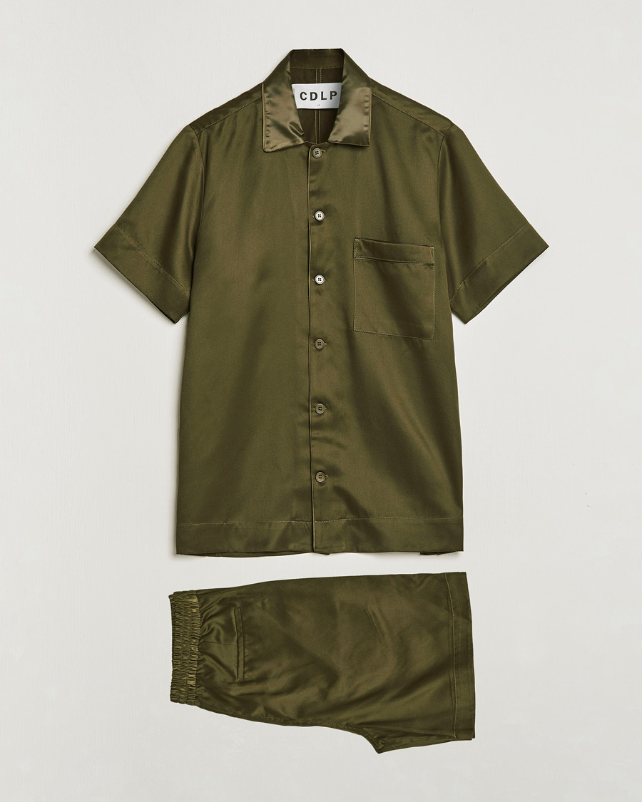 Mies | CDLP Short Sleeve Lounge Set Olive | CDLP | Short Sleeve Lounge Set Olive