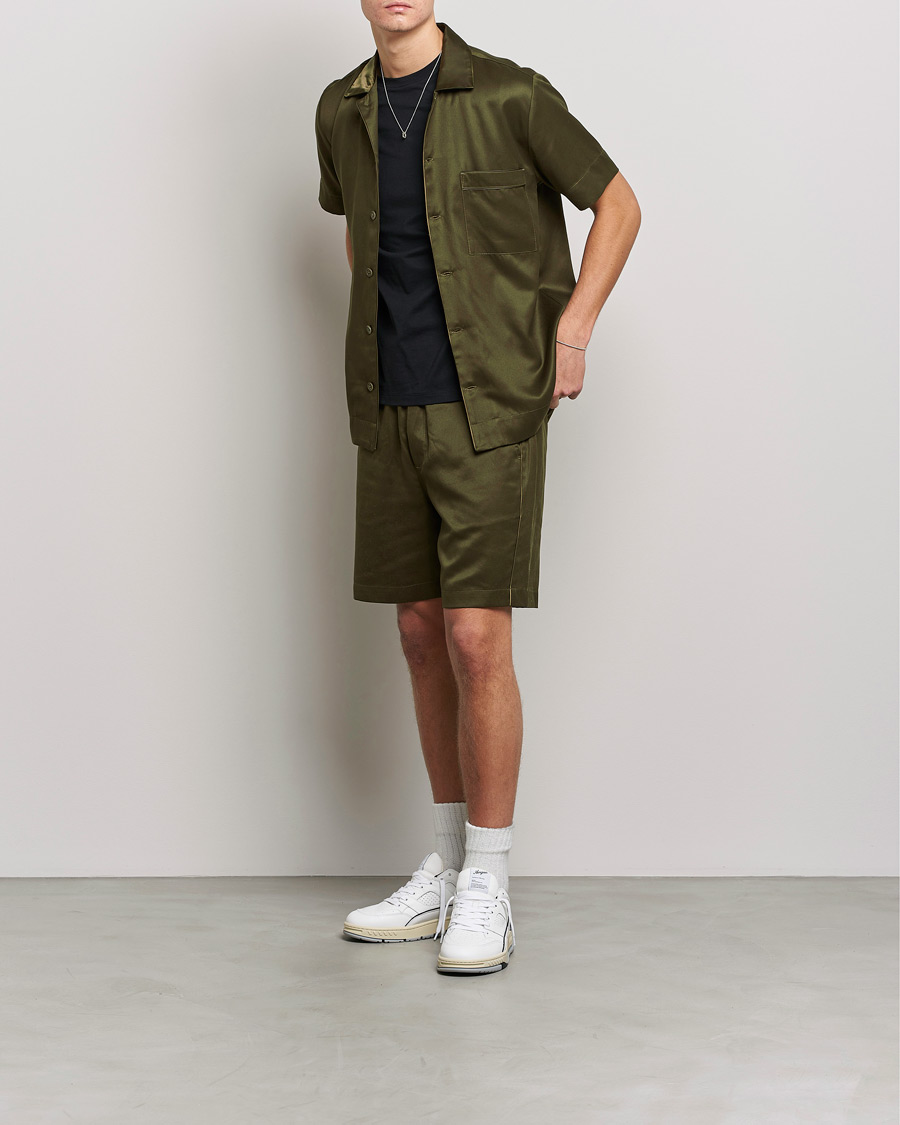 Mies | CDLP Short Sleeve Lounge Set Olive | CDLP | Short Sleeve Lounge Set Olive