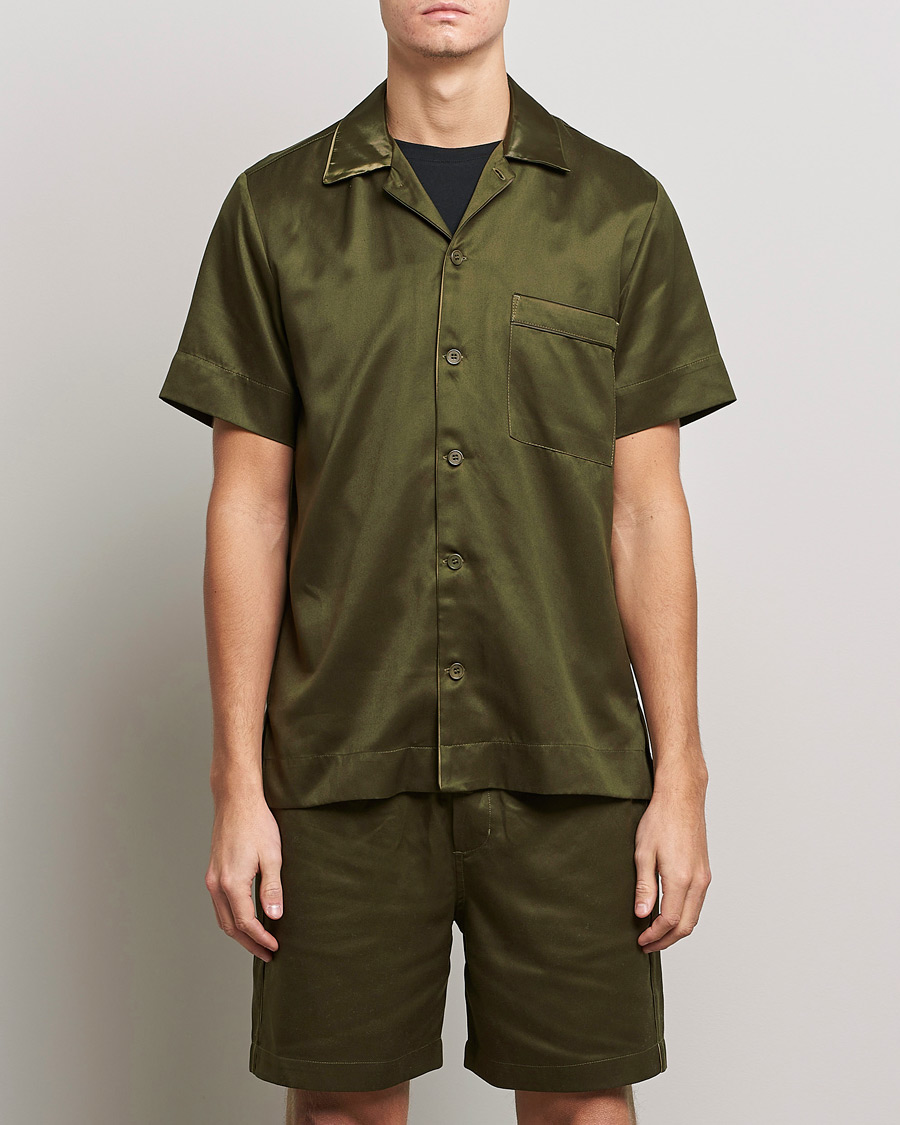 Mies | CDLP Short Sleeve Lounge Set Olive | CDLP | Short Sleeve Lounge Set Olive
