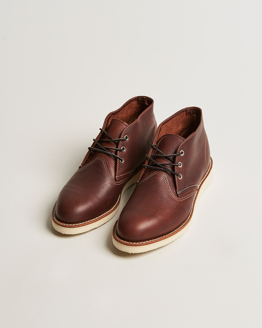 Mies | American Heritage | Red Wing Shoes | Work Chukka Briar Oil Slick Leather