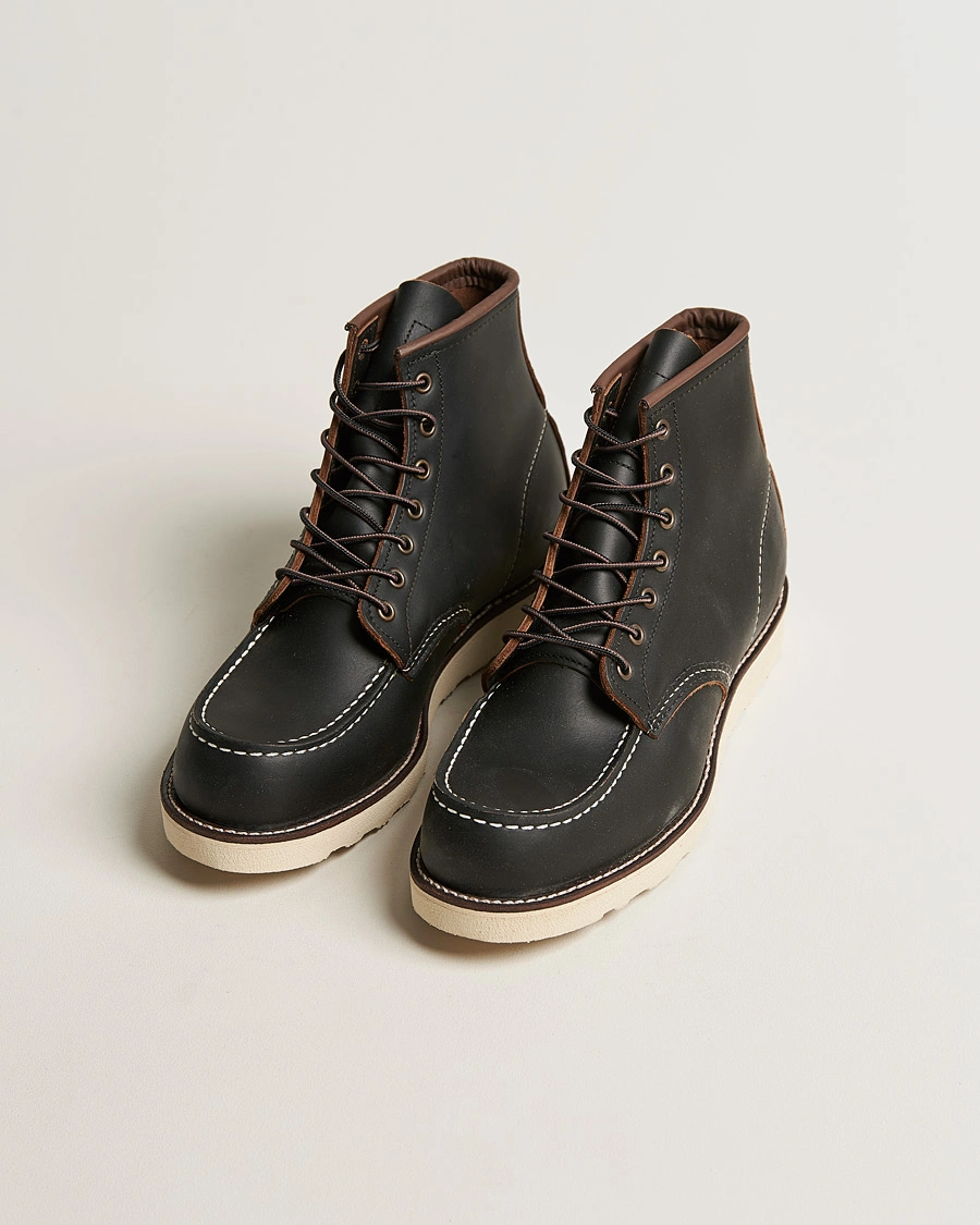 Mies | American Heritage | Red Wing Shoes | Moc Toe Boot Black Prairie