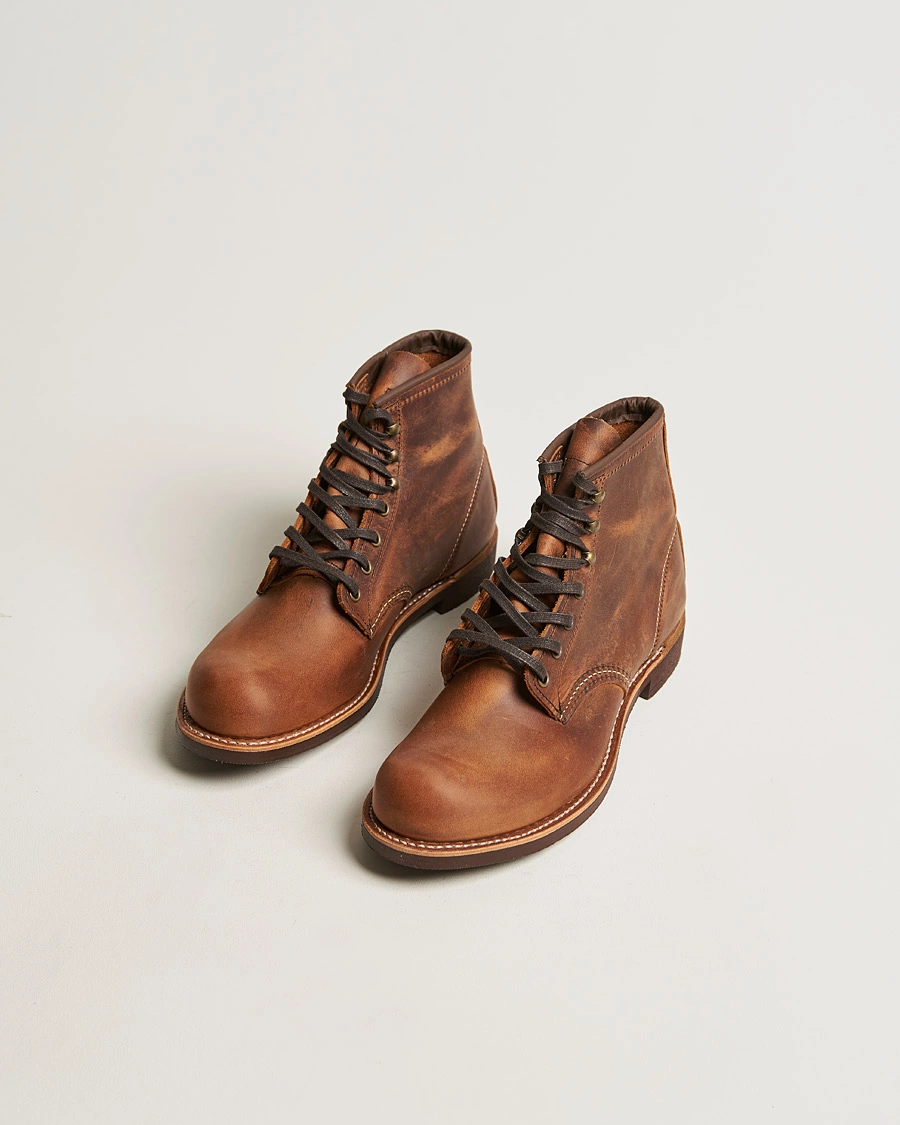 Mies | Käsintehdyt kengät | Red Wing Shoes | Blacksmith Boot Cooper Rough/Tough Leather