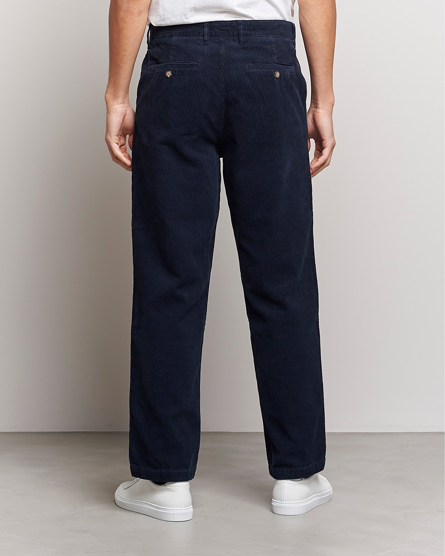 Mies | Housut | A Day's March | Redwood Cord Trousers Navy