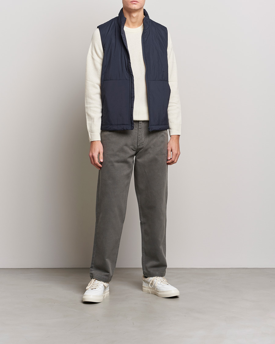 Mies | Housut | A Day's March | Redwood Cotton/Tencel Trousers Olive