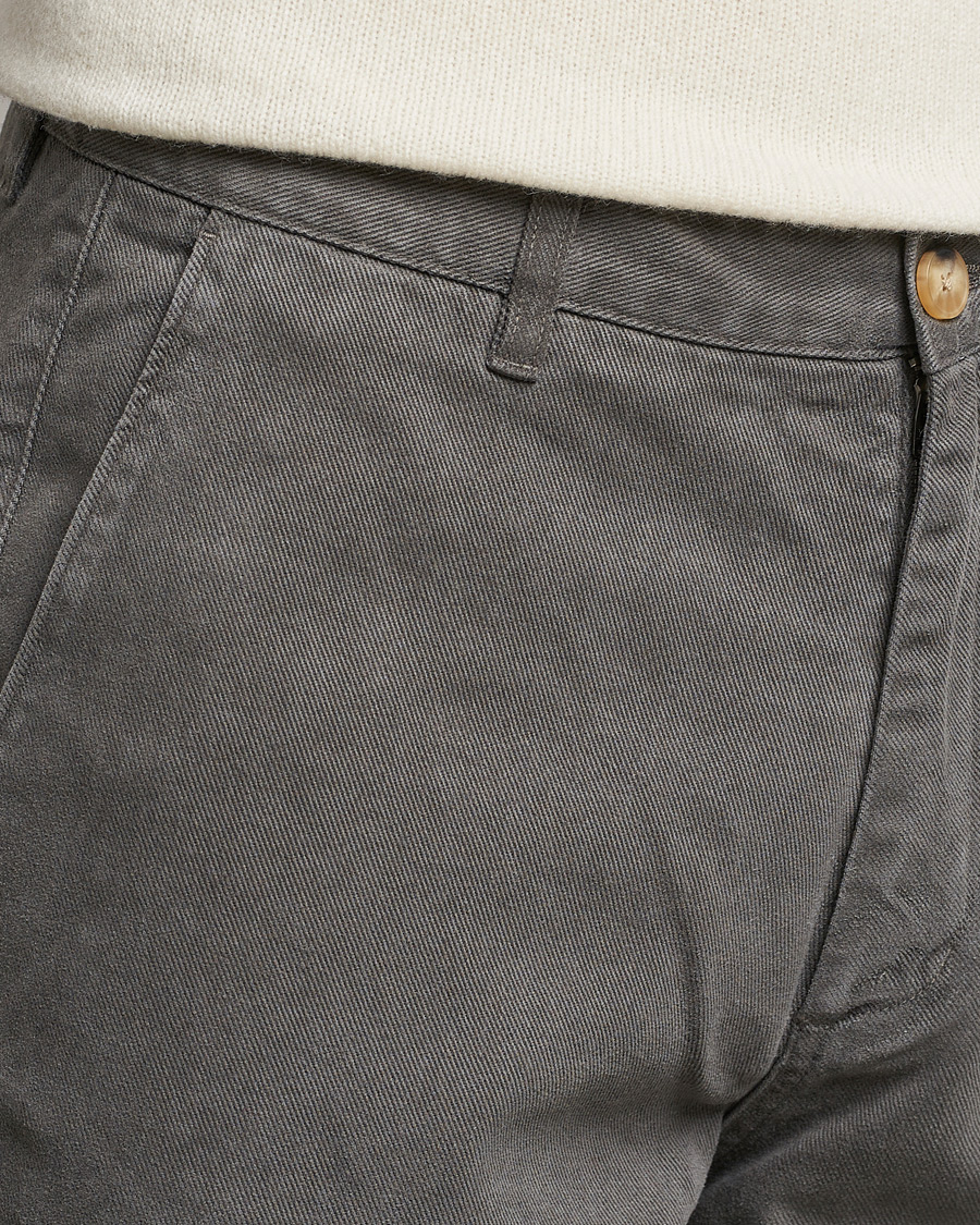 Mies | Housut | A Day's March | Redwood Cotton/Tencel Trousers Olive