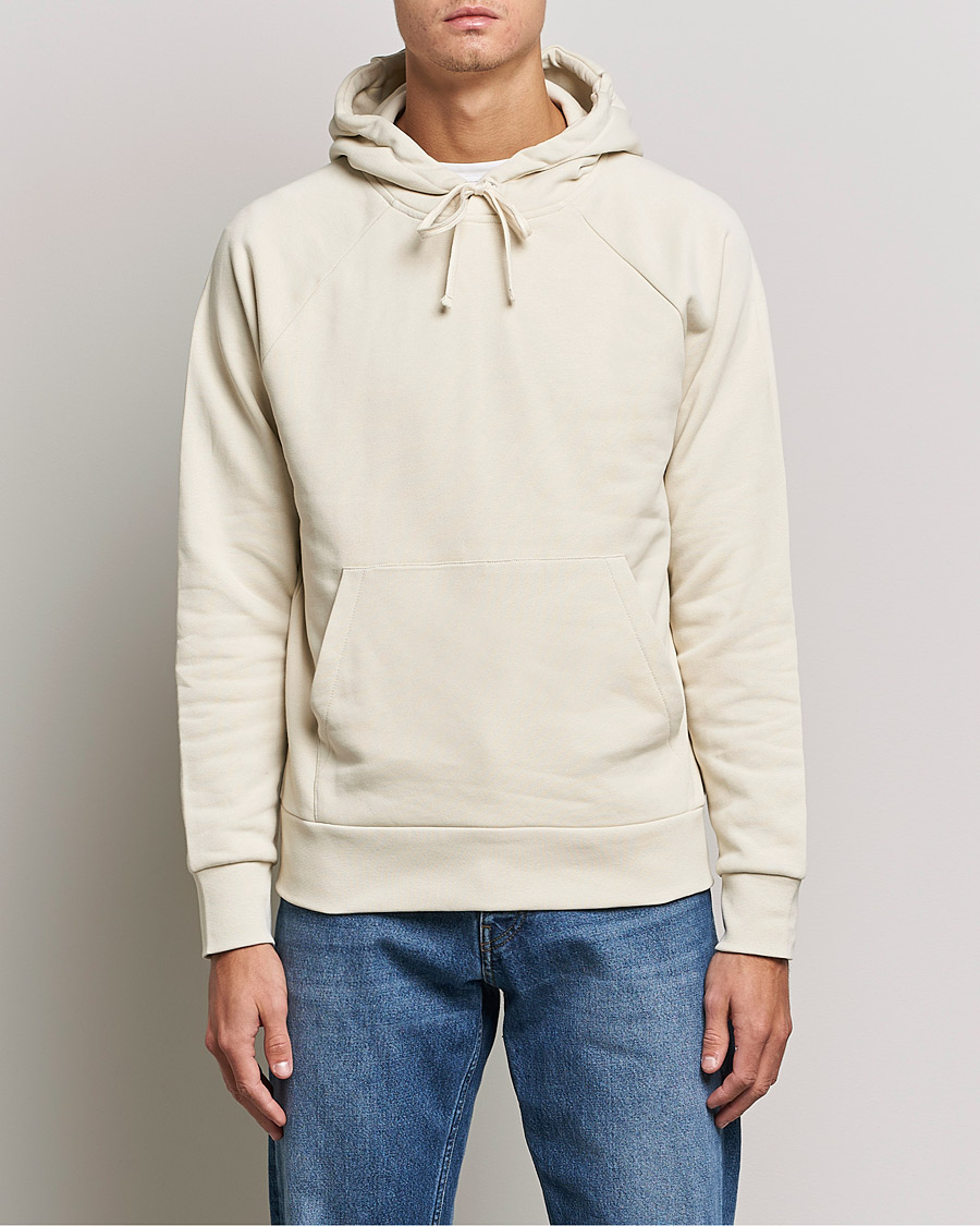 Mies | Puserot | A Day's March | Lafayette Organic Cotton Hoodie Sand