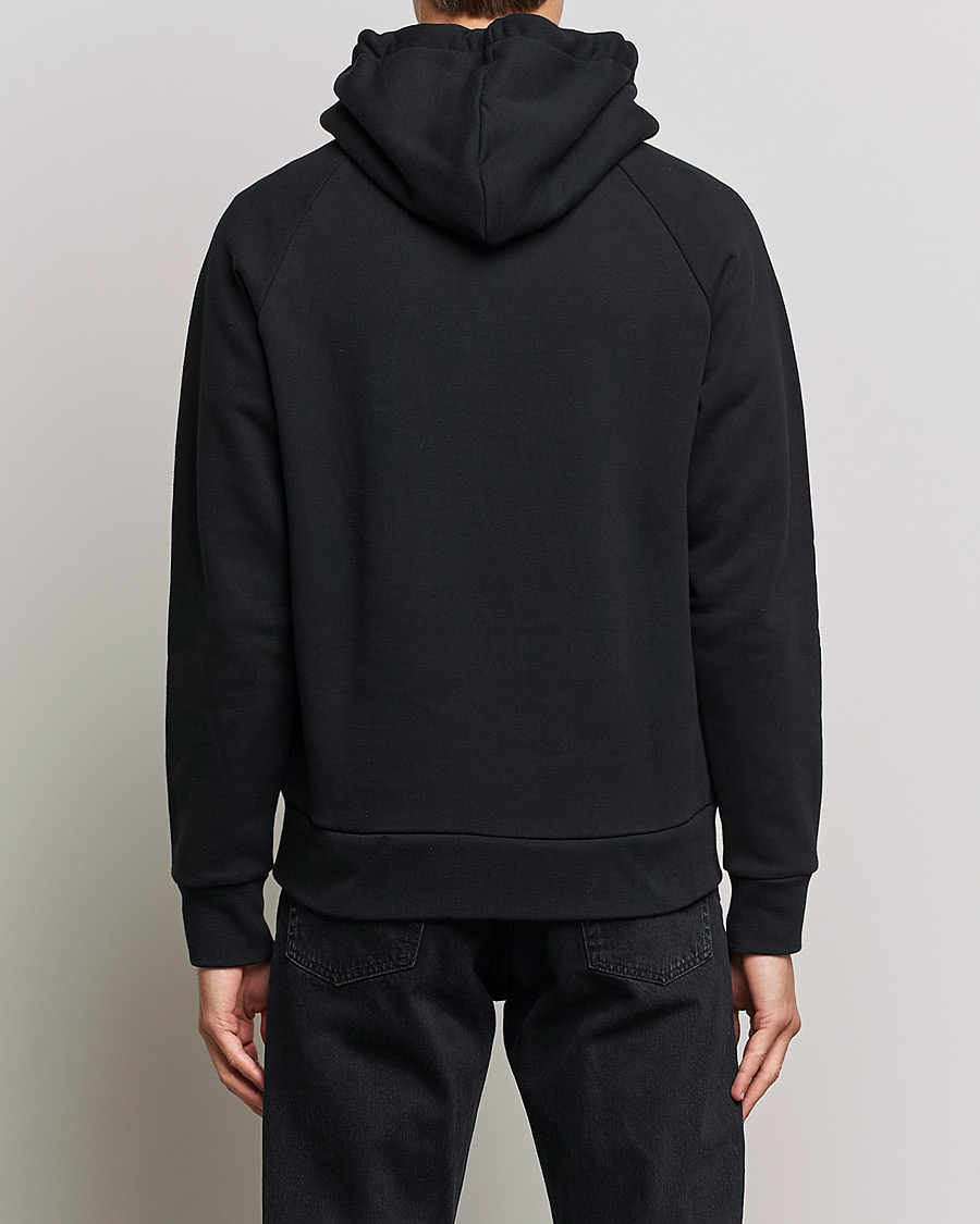 Mies | Puserot | A Day's March | Lafayette Organic Cotton Hoodie Black