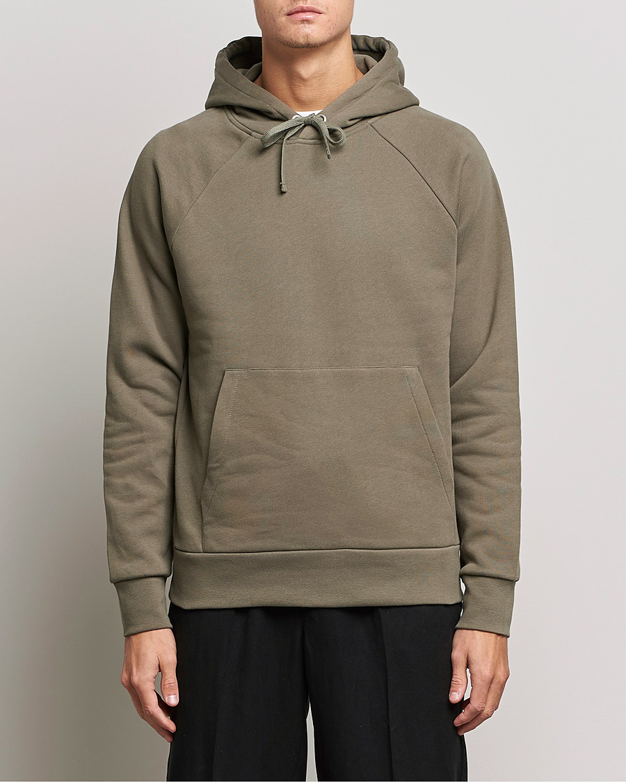 Mies | Contemporary Creators | A Day's March | Lafayette Organic Cotton Hoodie Army