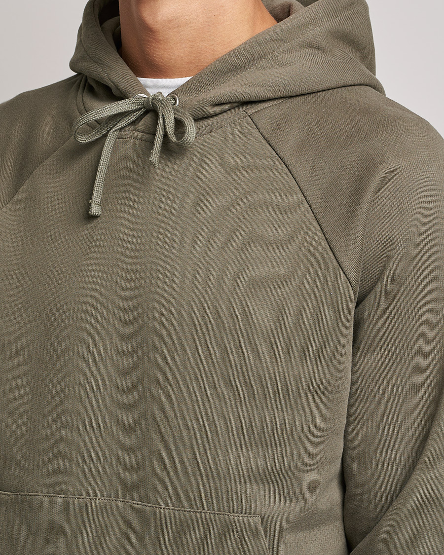 Mies | Puserot | A Day's March | Lafayette Organic Cotton Hoodie Army