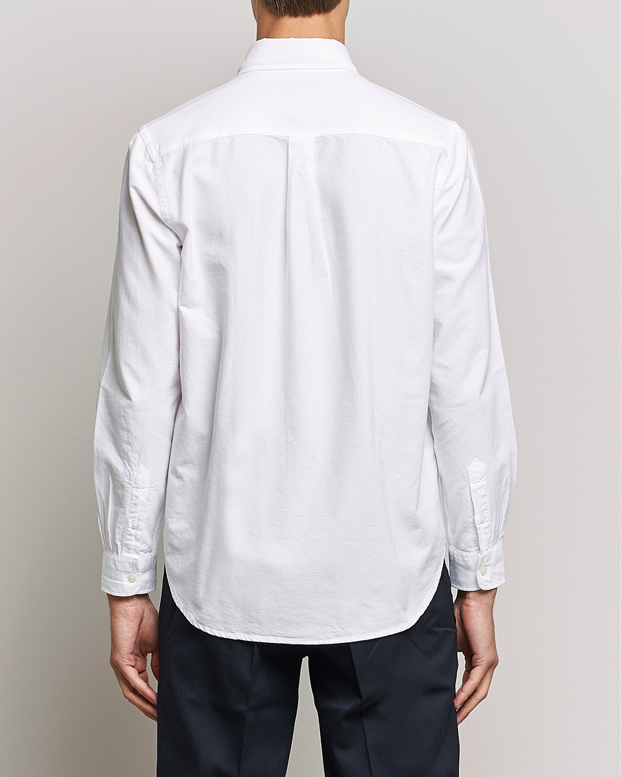 Mies | Kauluspaidat | A Day's March | Moorgate Dyed Oxford Shirt White