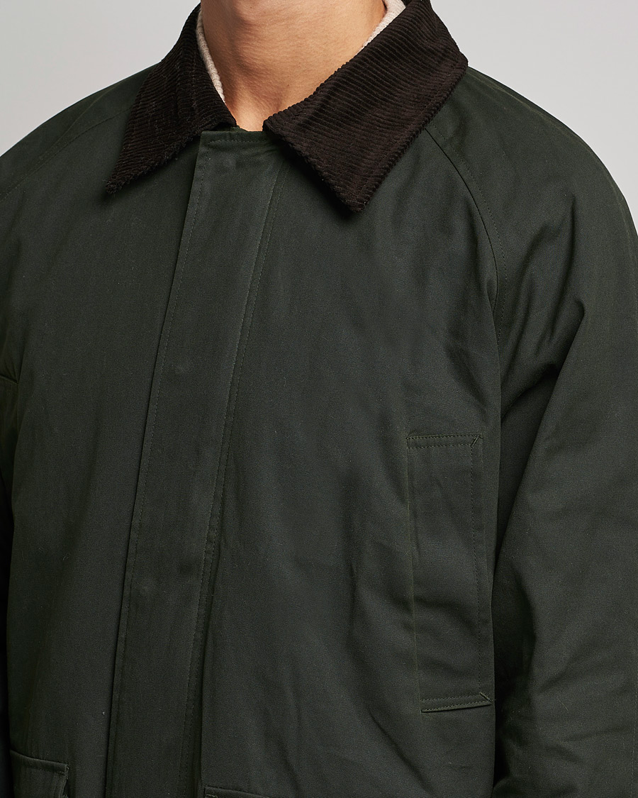 Mies | Takit | A Day's March | Stour Waxed Jacket Olive