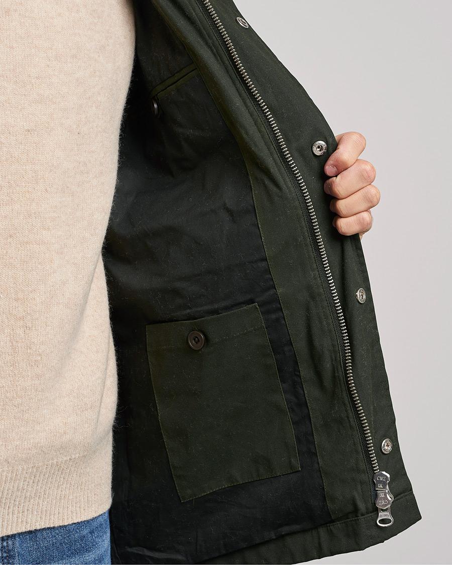Mies | Takit | A Day's March | Stour Waxed Jacket Olive
