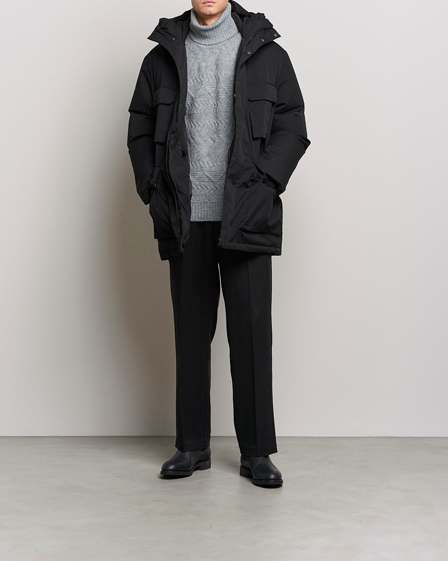 Mies | Takit | A Day's March | Caraz Puffer Parka Black