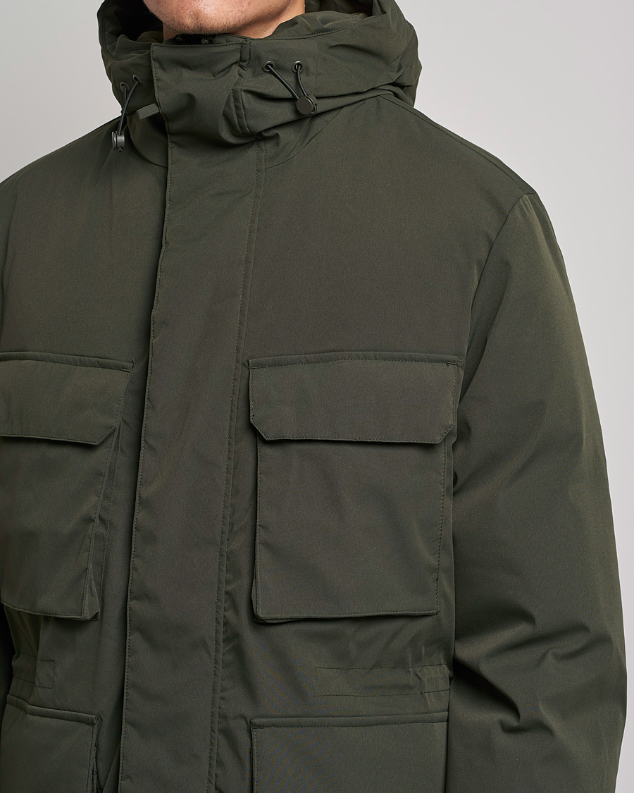 Mies | Takit | A Day's March | Caraz Puffer Parka Olive