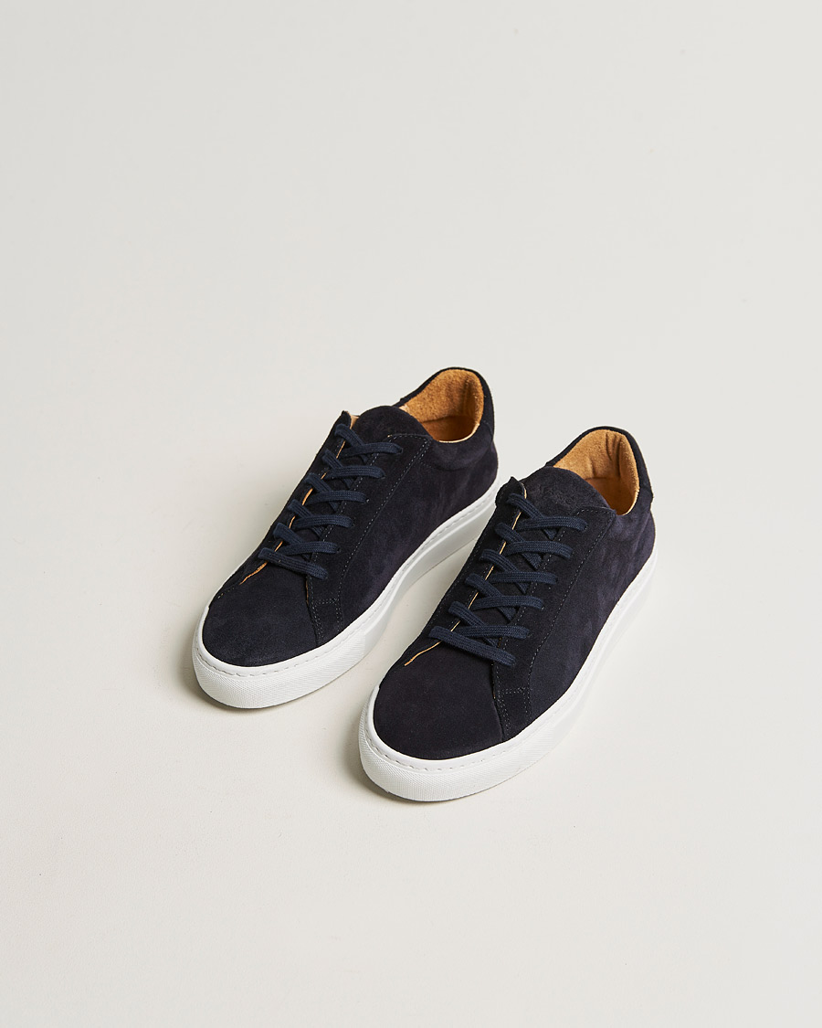 Mies | A Day's March Suede Marching Sneaker Navy | A Day's March | Suede Marching Sneaker Navy
