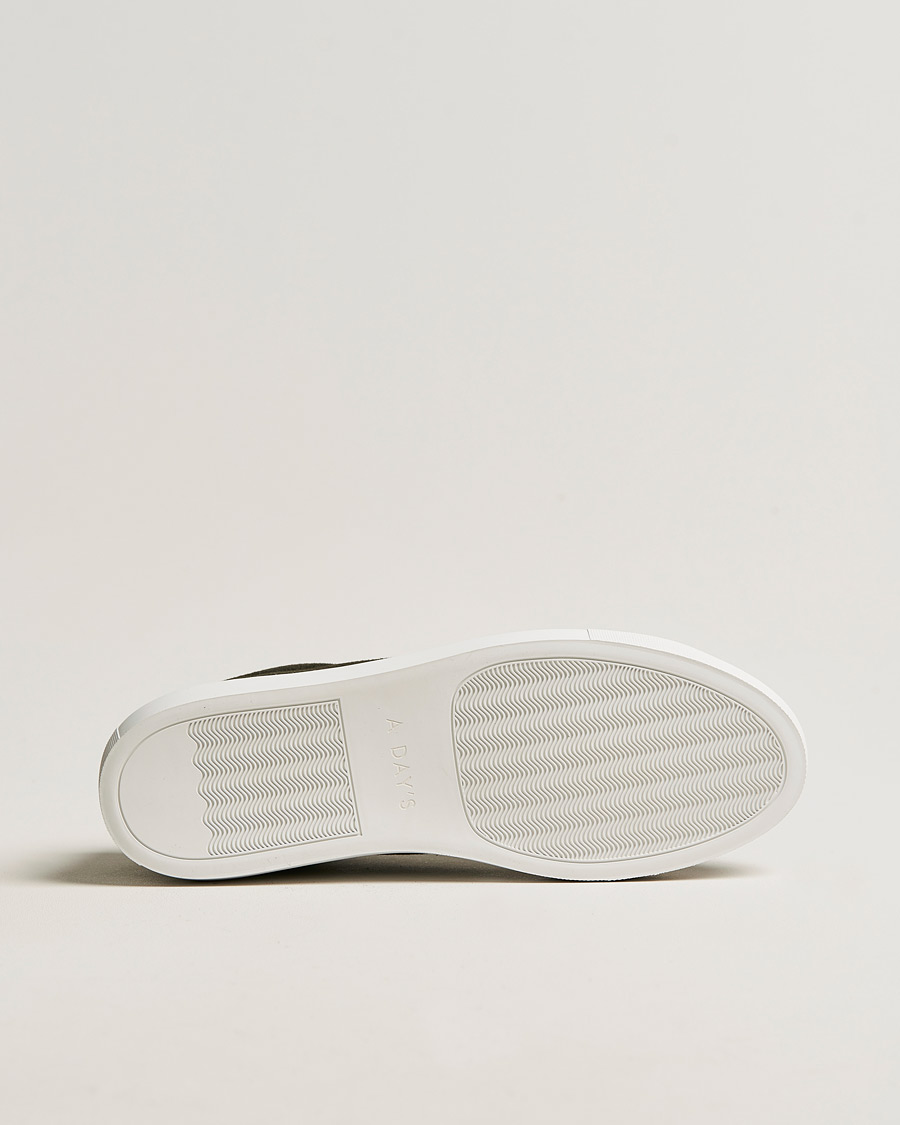 Mies | A Day's March Suede Marching Sneaker Dark Olive | A Day's March | Suede Marching Sneaker Dark Olive