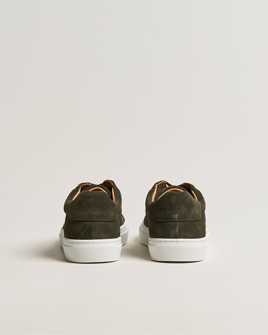 Mies | A Day's March Suede Marching Sneaker Dark Olive | A Day's March | Suede Marching Sneaker Dark Olive