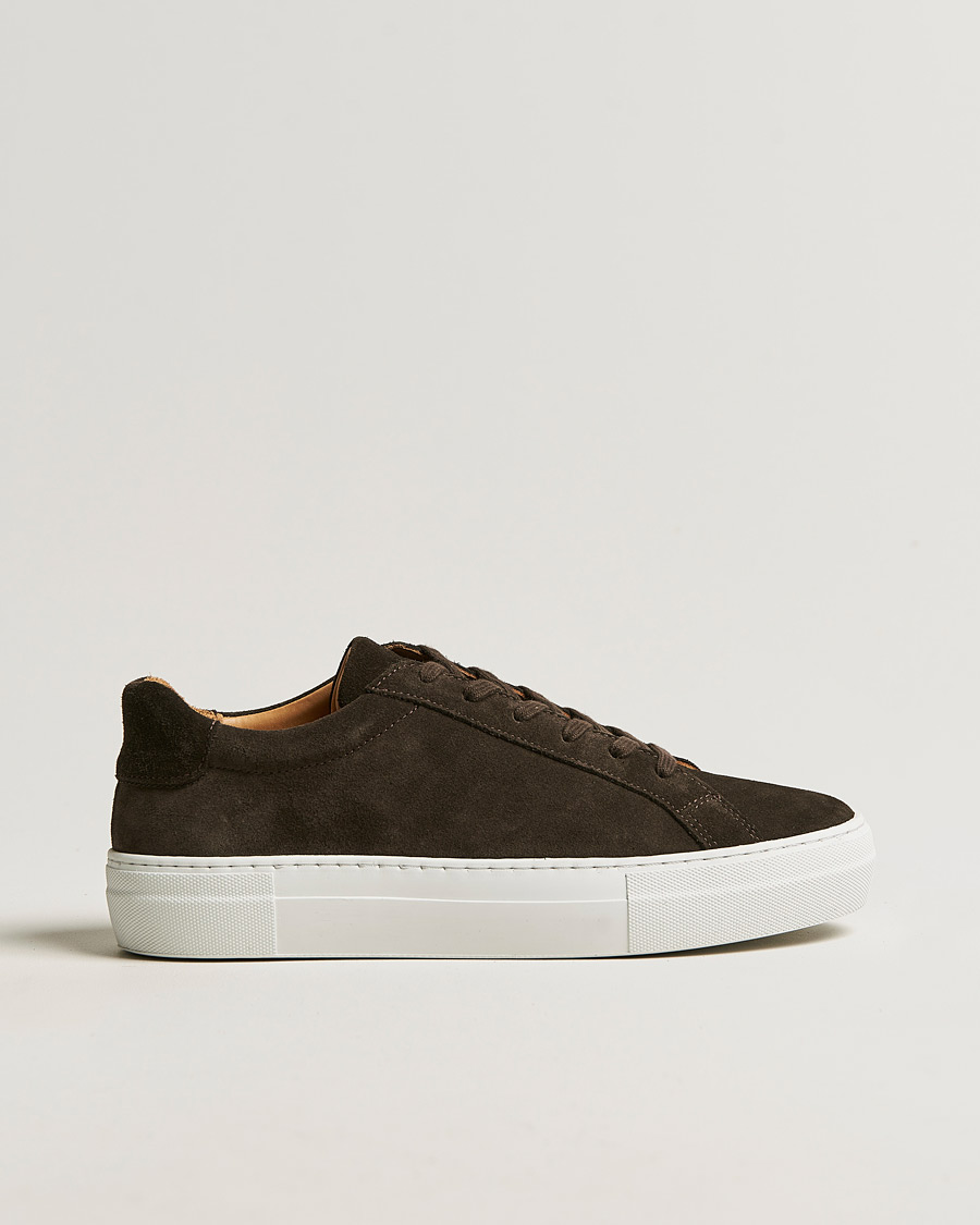 Mies | A Day's March Marching Sneaker Platform Suede Chocolate | A Day's March | Marching Sneaker Platform Suede Chocolate