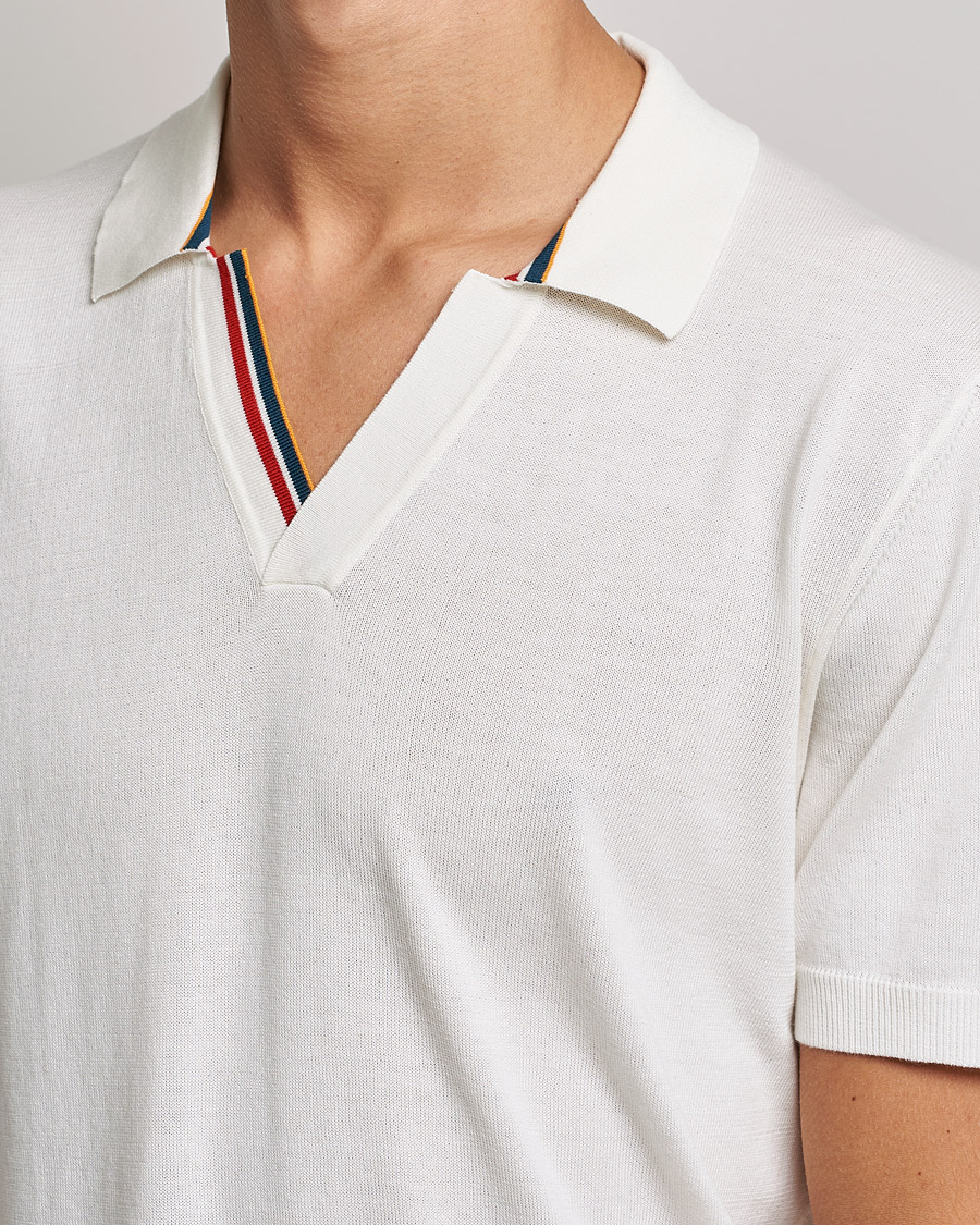 Mies | Pikeet | Orlebar Brown | Horton OB Tipping Organic Cotton Polo Cloud