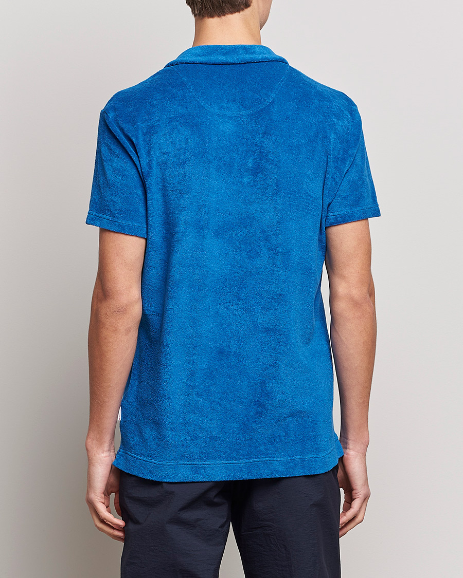 Mies | Pikeet | Orlebar Brown | Terry Polo Signal Blue