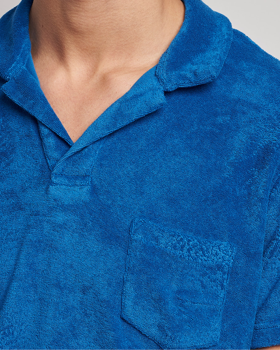 Mies | Pikeet | Orlebar Brown | Terry Polo Signal Blue