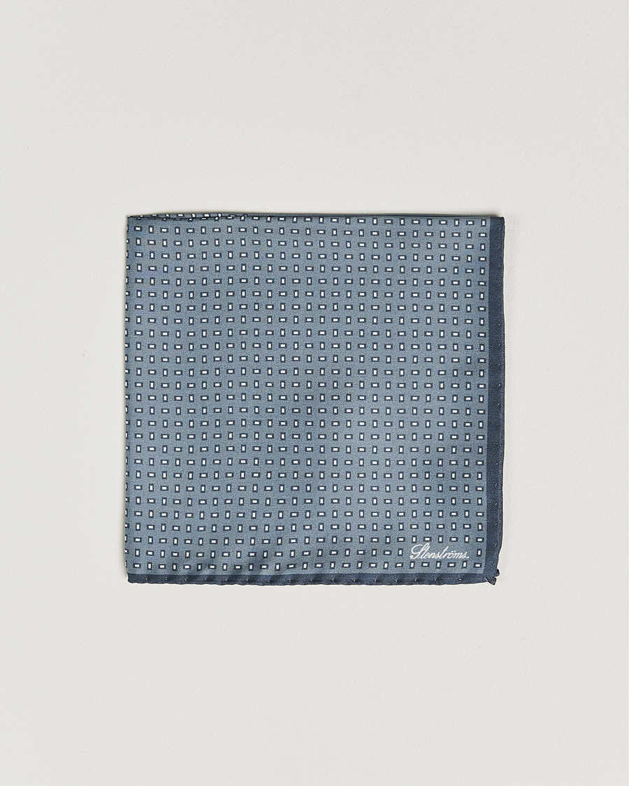 Mies | Taskuliinat | Stenströms | Silk Handkerchief Grey