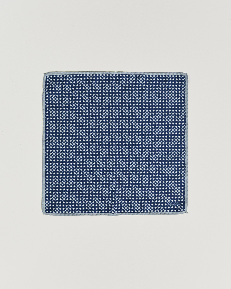 Mies | Taskuliinat | Stenströms | Silk Handkerchief Navy