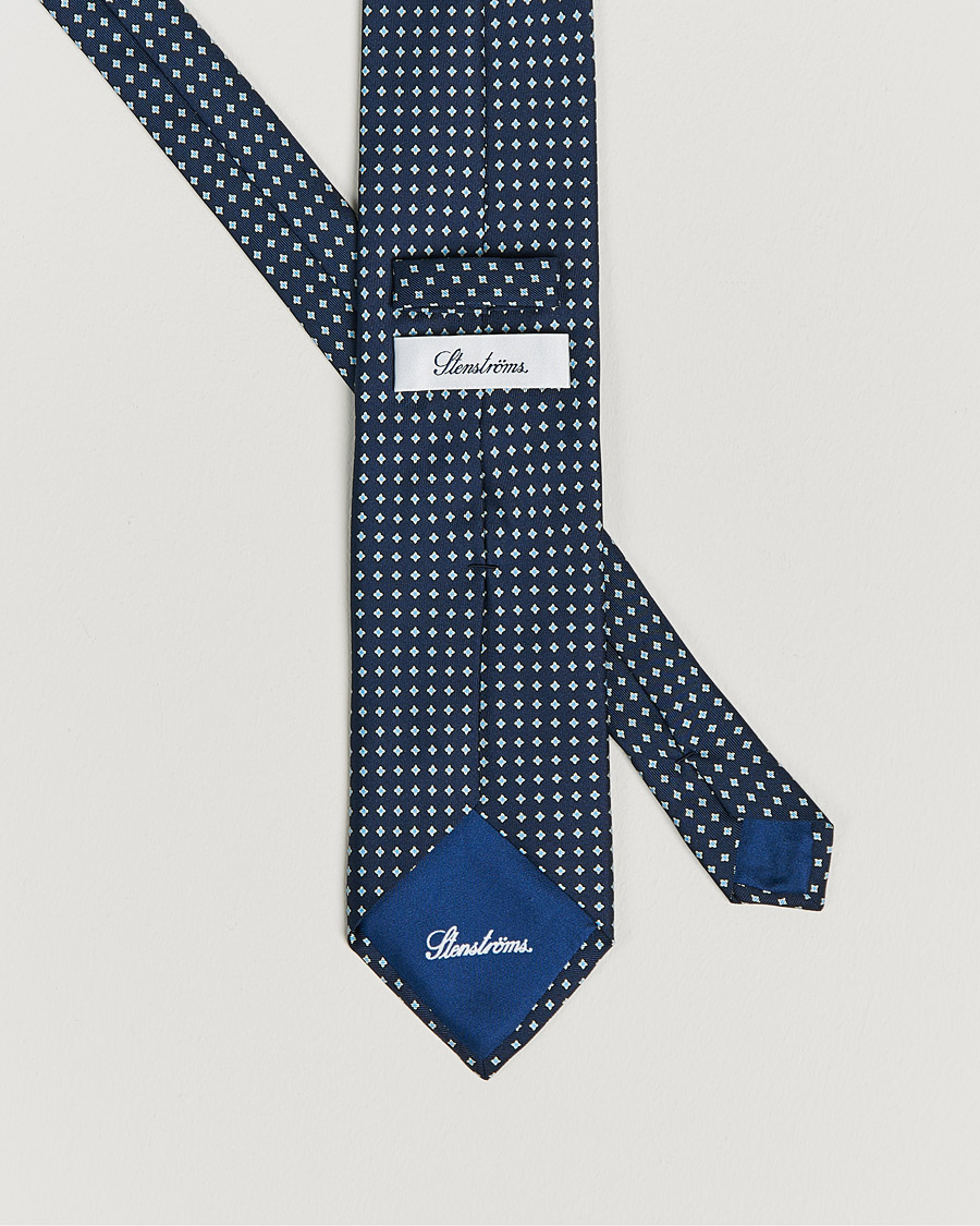 Mies | Stenströms Silk Tie Navy | Stenströms | Silk Tie Navy