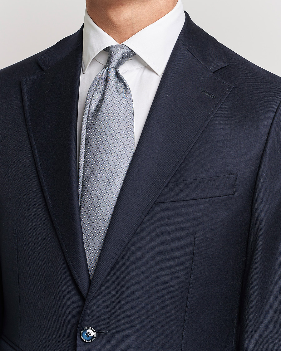 Mies | Solmiot | Stenströms | Silk Tie Grey