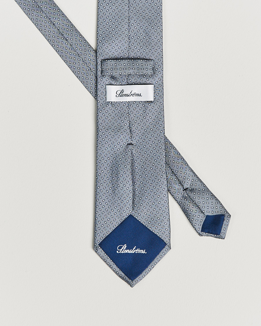 Mies | Solmiot | Stenströms | Silk Tie Grey
