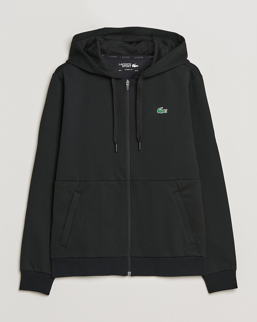 Mies | Puserot | Lacoste Sport | Performance Hoodie Black