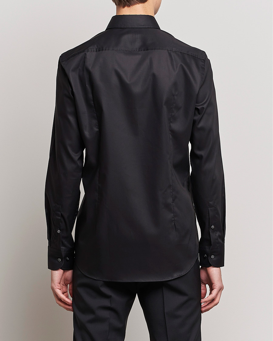 Mies | Kauluspaidat | BOSS BLACK | Hank Slim Fit Shirt Black