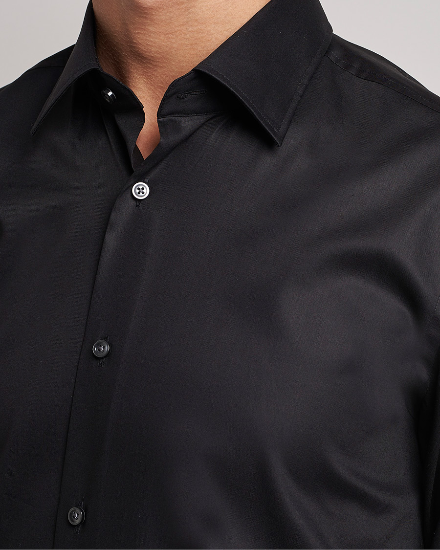 Mies | Kauluspaidat | BOSS BLACK | Hank Slim Fit Shirt Black